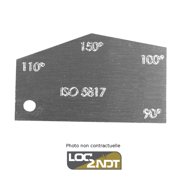 REF016 - Jauges d'angle de raccordement cordon selon ISO 5817