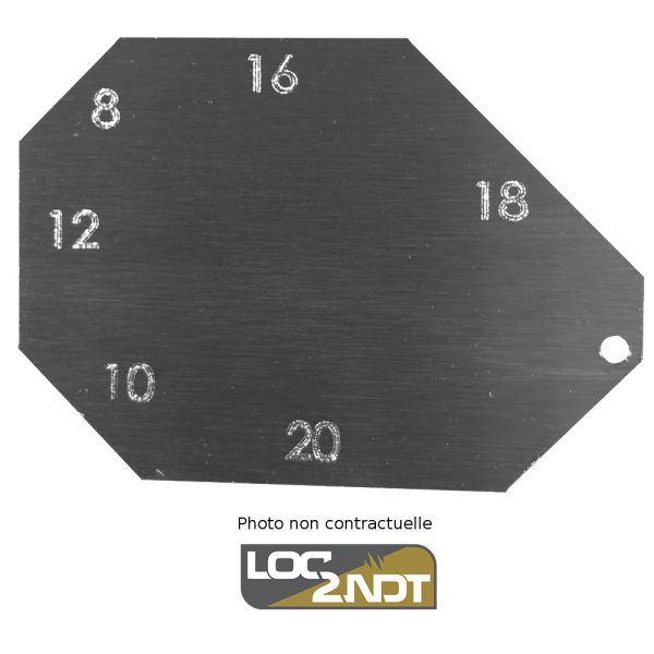 REF018 - Jauge de cordon d'angle 3-10 mm